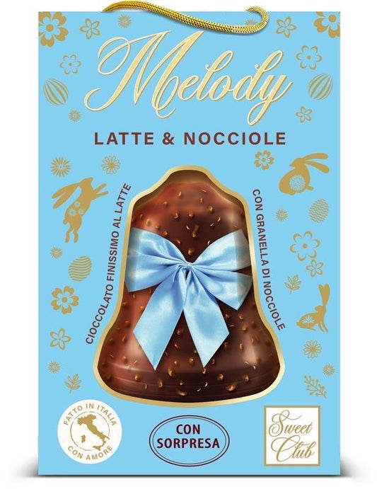 Melody campana cioccolato latte e nocciole 350g - Sweet Club